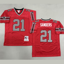 SANDERS #21 Men's Atlanta Falcons Retro NFL Jersey 猎鹰