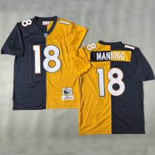 MANNING #18 Men's Denver Broncos Retro NFL Jersey 野马