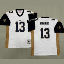 WARNER #13 Men's Los Angeles Rams Retro NFL Jersey 公羊