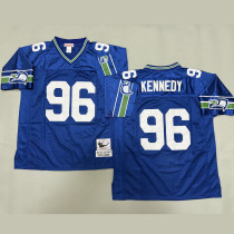 KENNEDY #96 Men's Seattle Seahawks Retro NFL Jersey 海鹰