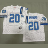 SANDERS #20 Men's Detroit Lions Retro NFL Jersey 雄狮