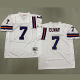 ELWAY #7 Men's Denver Broncos Retro NFL Jersey 野马