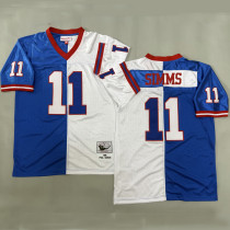 SIMMS #11 Men's New York Giants Retro NFL Jersey 巨人