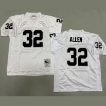 ALLEN #32 Men's Las Vegas Raiders Retro NFL Jersey 突袭者