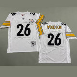 WOODSON #26 Men's Pittsburgh Steelers Retro NFL Jersey 钢人