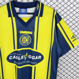 1998/1999 Rosario Central Home Retro Fans Soccer Jersey 罗萨里奥