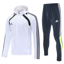 2026/27 AD~ White Hoody Zipper Jacket