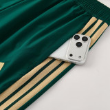 2026/27 Italy Green Hoody Zipper Jacket