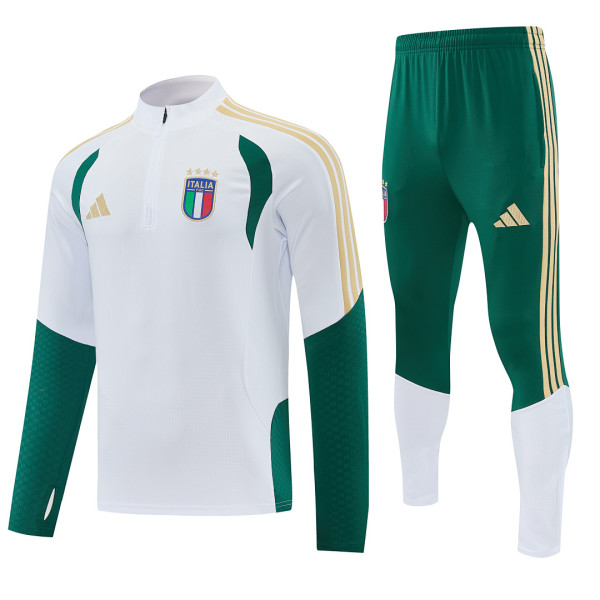 2026/27 Italy White  Sweater Tracksuit