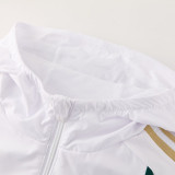 2026/27 Italy White Hoody Zipper Jacket