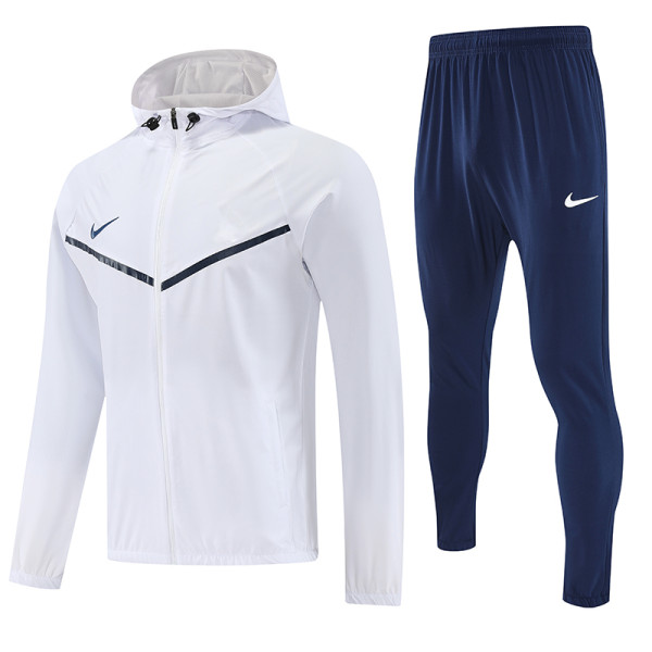 2026/27 NK~ White Hoody Zipper Jacket