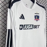 2026/27 Colo-Colo Home White Long Sleeve Soccer Jersey