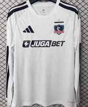 2026/27 Colo-Colo Home White Long Sleeve Soccer Jersey