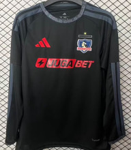 2026/27 Colo-Colo Away Black Long Sleeve Soccer Jersey