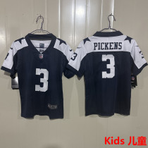 PICKENS #3 Dallas Cowboys Kids NFL Jersey 牛仔
