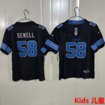 SEWELL #58 Detroit Lions Kids NFL Jersey 雄狮