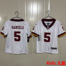 DANIELS #5 Washington Commanders Kids NFL Jersey 指挥官