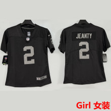 JEANTY #2 Las Vegas Raiders Girl NFL Jersey 突袭者