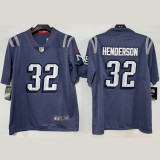 HENDERSON #32 Men's New England Patriots NFL Jersey 爱国者