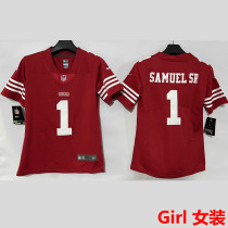 SAMUEL SR #1 San Francisco 49ers Girl NFL Jersey 49人