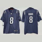 DIGGS #8 Men's New England Patriots NFL Jersey 爱国者