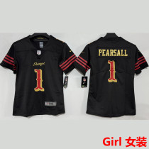 PEARSALL #1 San Francisco 49ers Girl NFL Jersey 49人