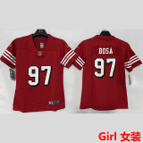 BOSA #97 San Francisco 49ers Girl NFL Jersey 49人