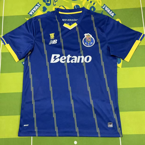 2025/26 Porto 4TH Blue Fans Soccer Jersey