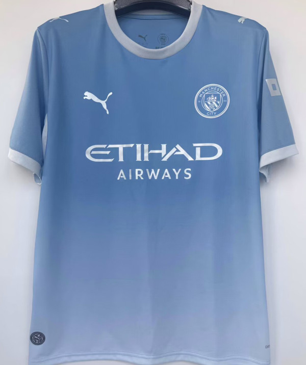 2026/27 Man City 1:1 Quality Home Blue Fans Soccer Jersey