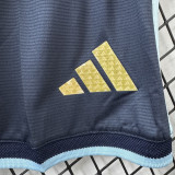 2026/27 Argentina Dark Blue Player Version Shorts Pants 球员版
