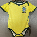 2026/27 Brazil Home Yellow Baby Suit