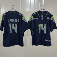 DARNOLD #14 Men's Seattle Seahawks NFL Jersey 海鹰