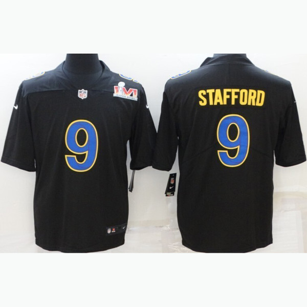 STAFFORD #9 Men's Los Angeles Rams NFL Jersey 公羊