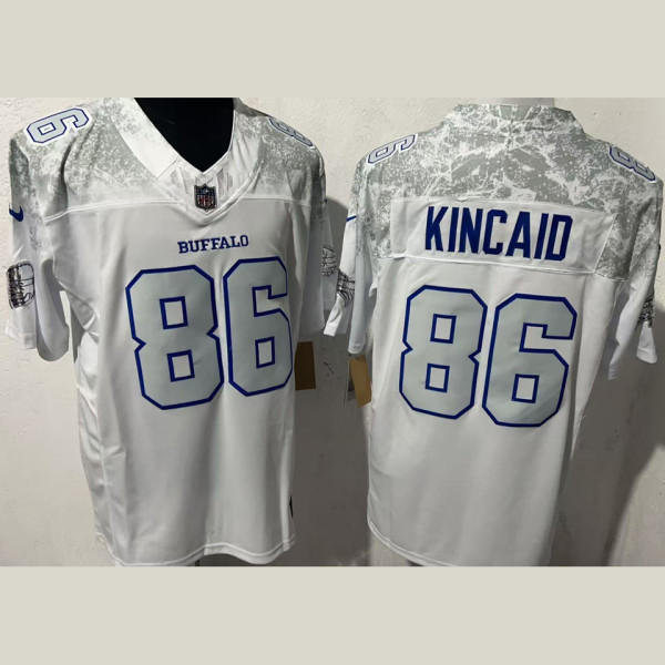 KINCAID #86 Men's Buffalo Bills NFL Jersey 布法罗比尔  (3代）