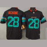 ACHANE #28 Men's Miami Dolphins NFL Jersey 海豚 (3代）