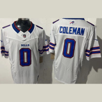 COLEMAN #0 Men's Buffalo Bills NFL Jersey 布法罗比尔  (3代）