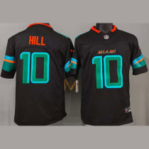 HILL #10 Men's Miami Dolphins NFL Jersey 海豚 (3代）