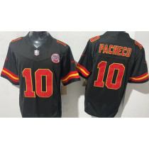 PACHECO #10 Men's Kansas City Chiefs NFL Jersey 酋长  (3代）