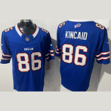 KINCAID #86 Men's Buffalo Bills NFL Jersey 布法罗比尔  (3代）