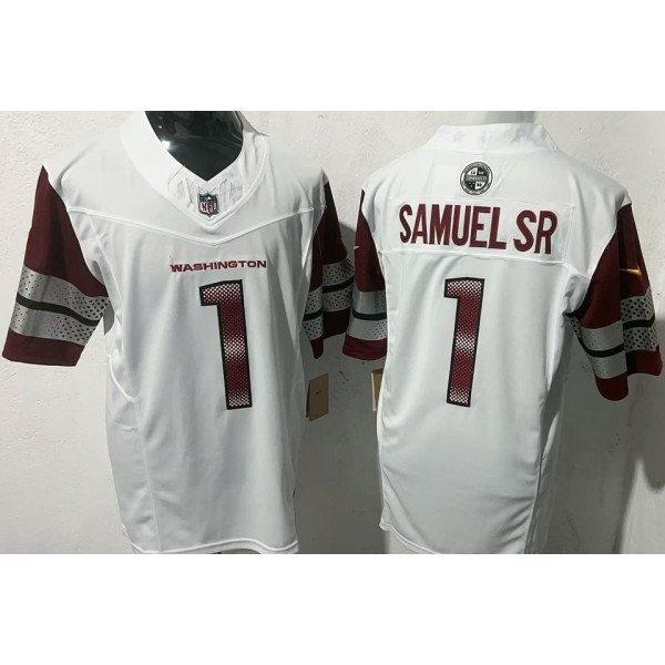SAMUEL SR #1 Men's Washington Commanders NFL Jersey 指挥官  (3代）