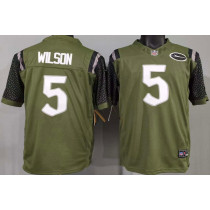 WILSON #5 Men's New York Jets NFL Jersey 喷气机   (3代）