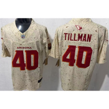 TILLMAN #40 Men's Arizona Cardinals NFL Jersey 红雀   (3代）