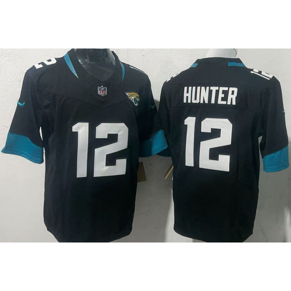 HUNTER #12 Men's Jacksonville Jaguars NFL Jersey 美洲虎    (3代）