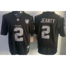 JEANTY #2 Men's Las Vegas Raiders NFL Jersey 突袭者   (3代）