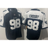 CROSBY #98 Men's Las Vegas Raiders NFL Jersey 突袭者   (3代）