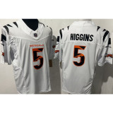 HIGGINS #5 Men's Cincinnati Bengals NFL Jersey 猛虎   (3代）