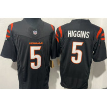 HIGGINS #5 Men's Cincinnati Bengals NFL Jersey 猛虎   (3代）