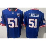 CARTER #51 Men's New York Giants NFL Jersey 巨人   (3代）