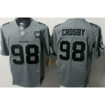 CROSBY #98 Men's Las Vegas Raiders NFL Jersey 突袭者   (3代）