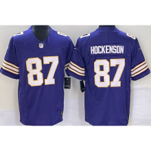 HOCKENSON #87 Men's Minnesota Vikings NFL Jersey 维京人    (3代）
